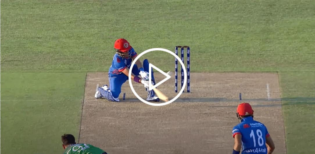 [Watch] Rahmanullah Gurbaz Smacks Haris Rauf For 4 Consecutive Boundaries